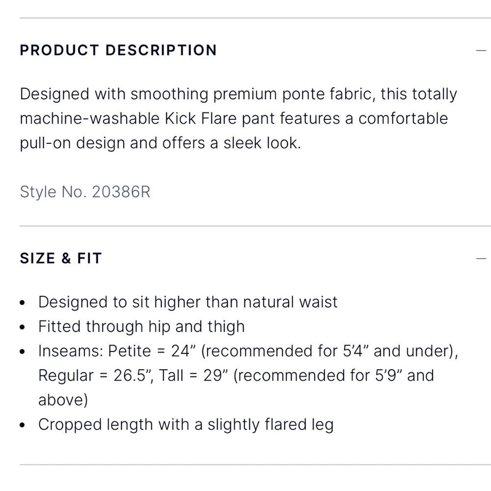Spanx On-the-Go Kick Flare Pant Ultimate Opacity Silver Lining Technology Sz 2X - Picture 13 of 14